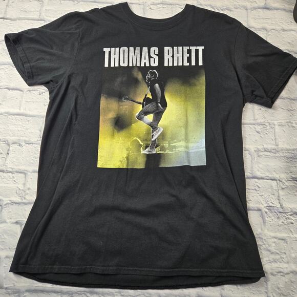 Thomas Rhett Very Hot Summer Tour T-shirt Black size 2XL - Picture 1 of 6